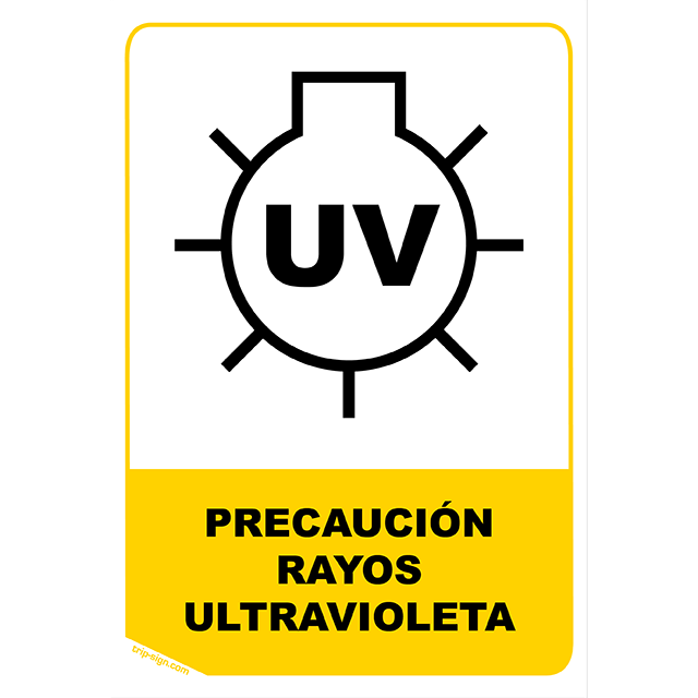 Aviso-Senal-Precaucion-rayos-ultravioleta-Tripsign